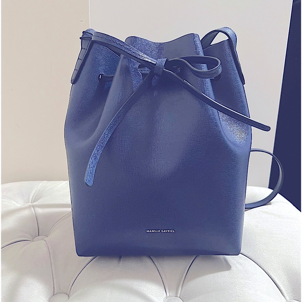 Mansur Gabriel Mini Bucket Bag